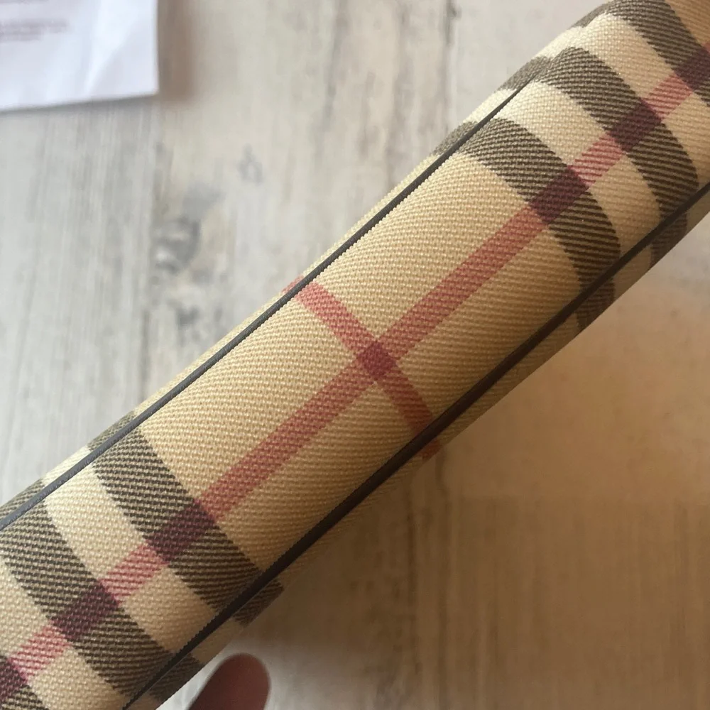 Genuine Burberry London Nova Check  Black and Beige  Crossbody Bag w/COA - Picture 10 of 17